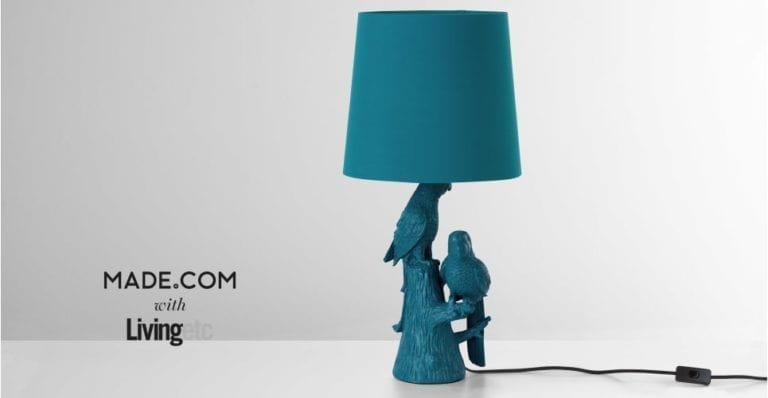 parrot lamp from Made.com