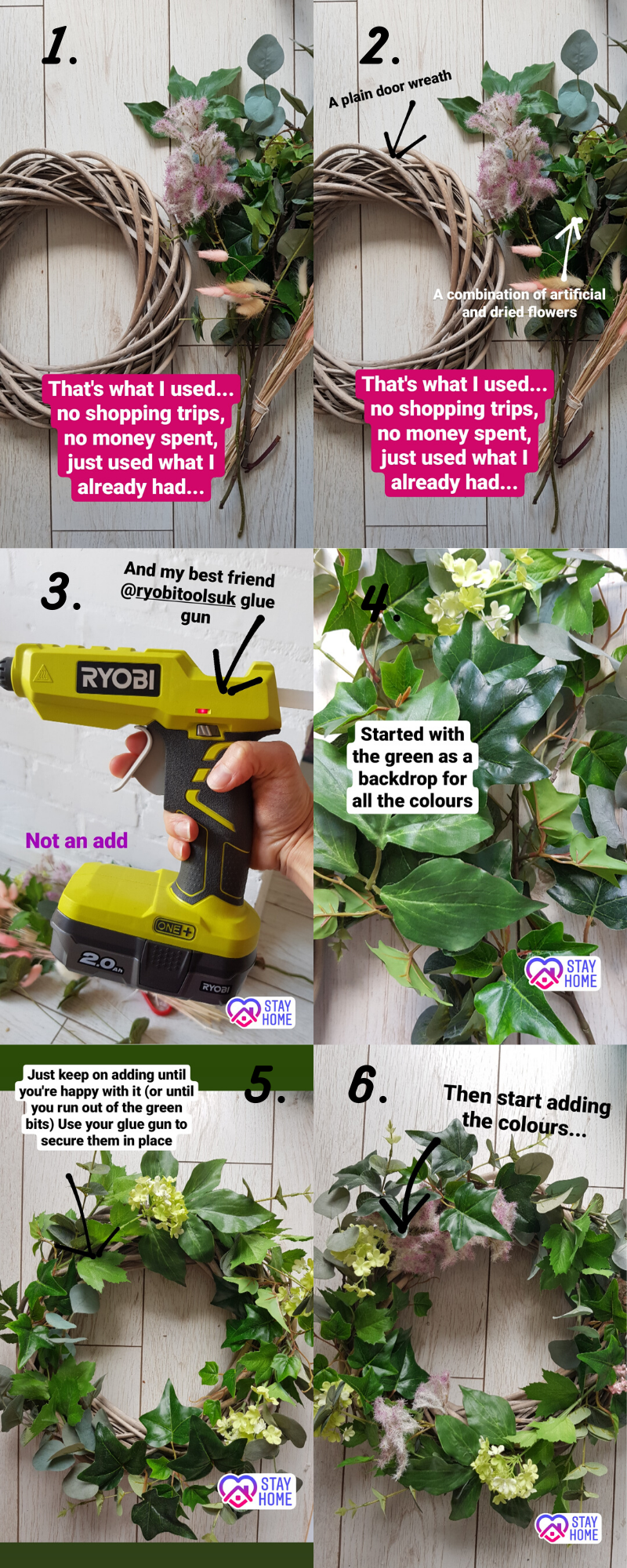 DIY wreath